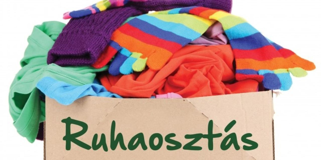 Értesítés ruhaadomány osztásról!